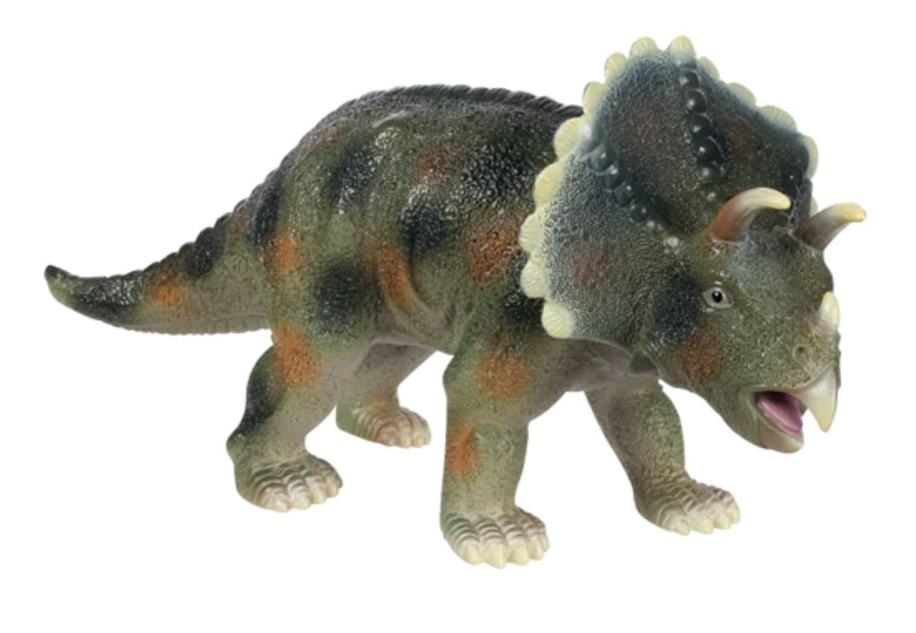 Soft Dinosaurs Toys Toysmith triceratops 