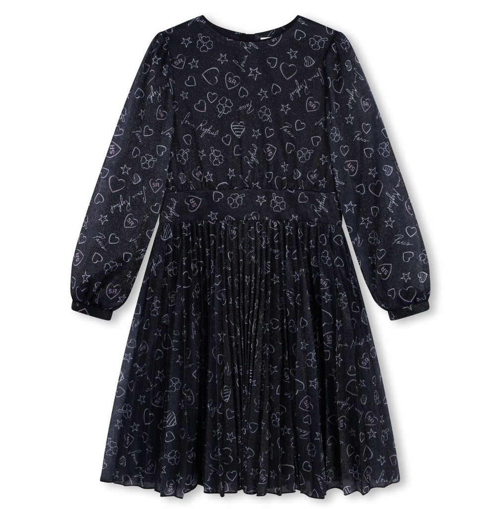 Sonia Rykiel Black Glitter Dress Dress Sonia Rykiel 