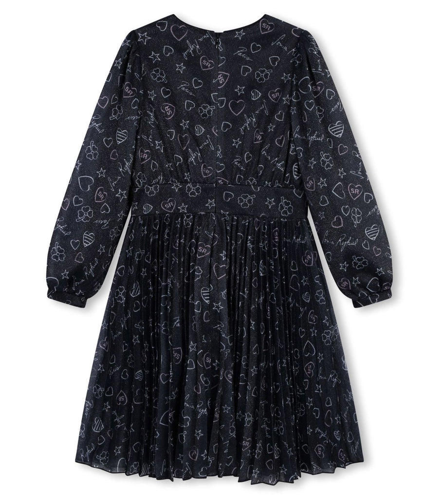 Sonia Rykiel Black Glitter Dress Dress Sonia Rykiel 