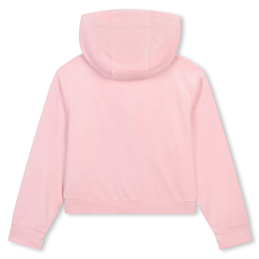 Sonia Rykiel Mini Me Velour Zip Up Hoodie Jackets & Coats Sonia Rykiel 