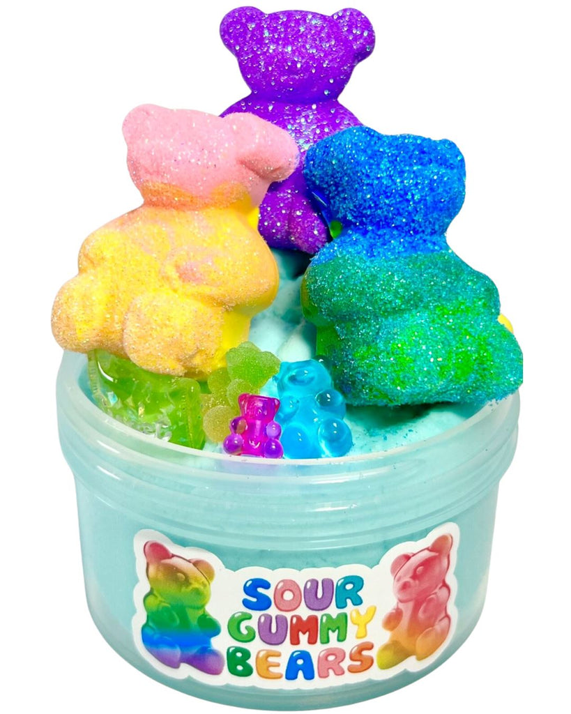 Sour Gummy Bears DIY Slime Slime Scented Slime by Amy 