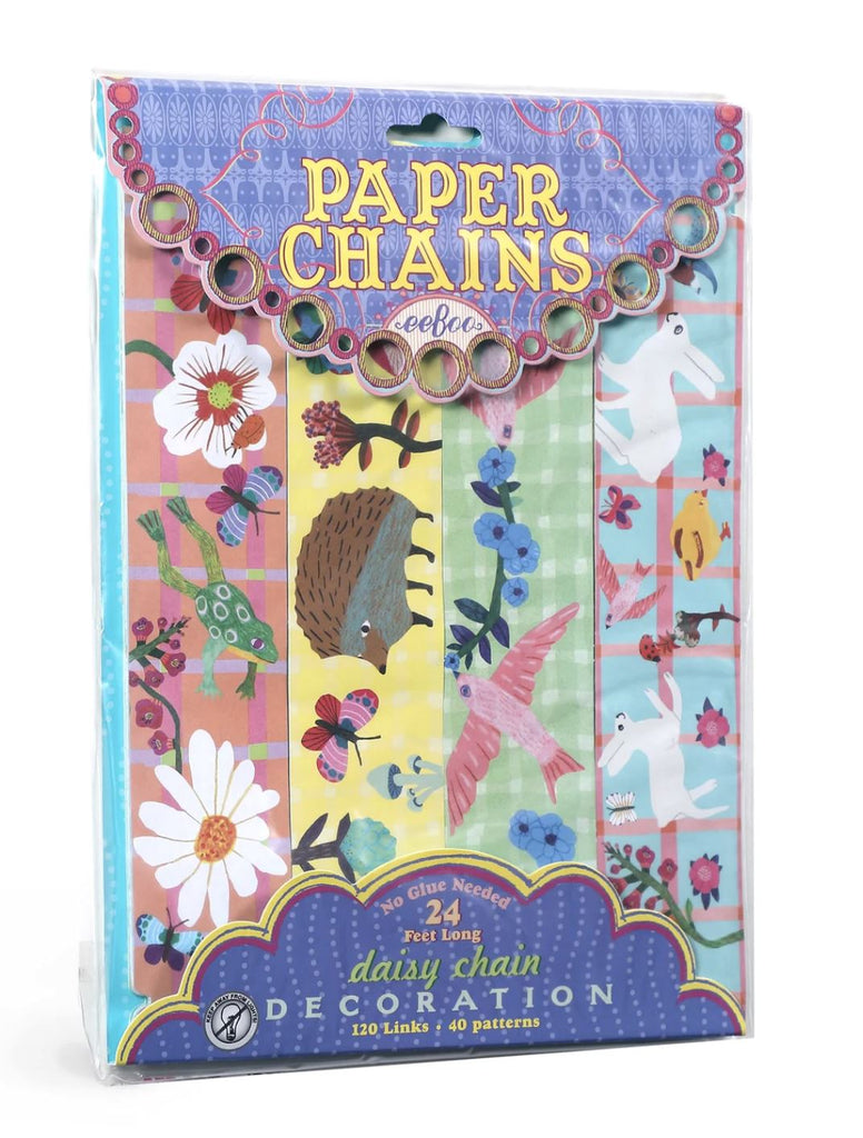 Springtime Paper Chain Arts & Crafts eeBoo 