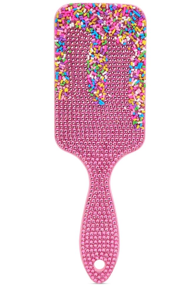 Sprinkle Sparkle Paddle Hair Brush Accessories Iscream 