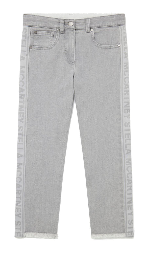 Stella McCartney Kids Branded Panel Denim Jeans Jean Stella McCartney Kids 