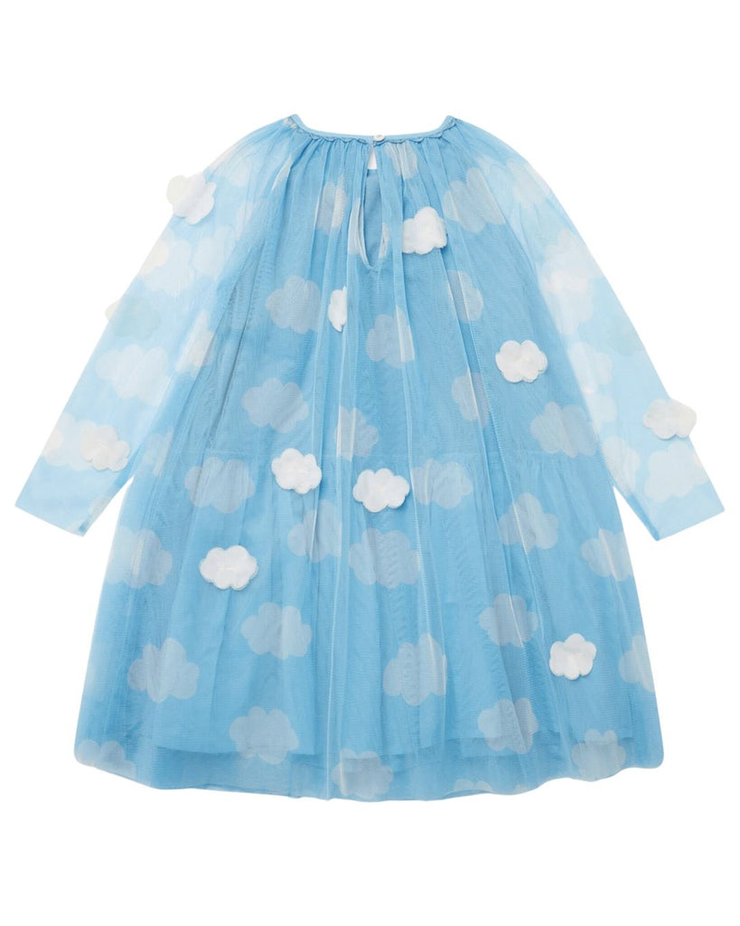 Stella McCartney Kids Clouds Appliqué Tulle Dress Dress Stella McCartney Kids 