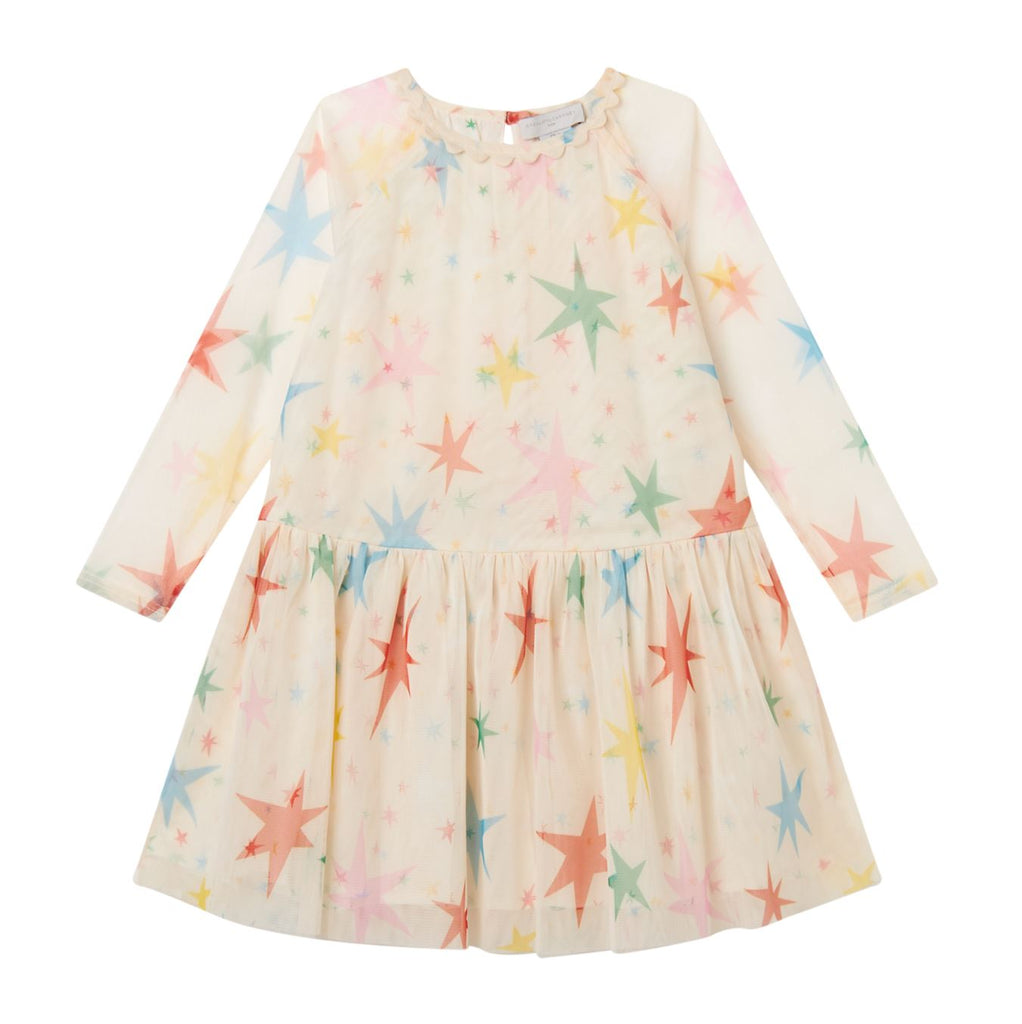 Stella McCartney Kids Multicolor Stars Tulle Dress Dress Stella McCartney Kids 