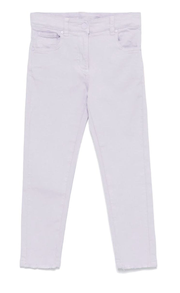 Stella McCartney Kids Purple Gabardine Pants Pants Stella McCartney Kids 