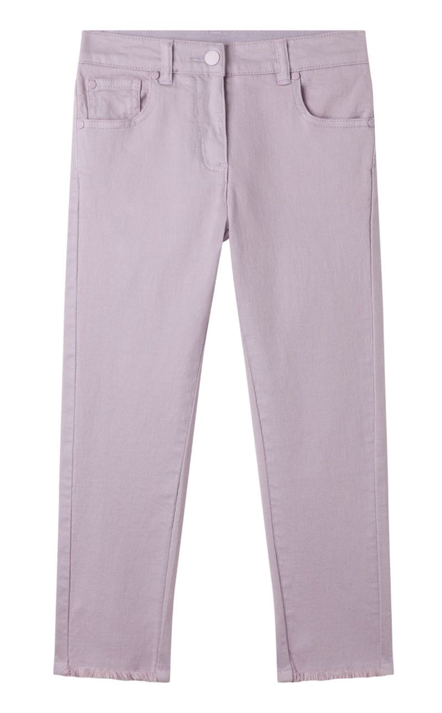 Stella McCartney Kids Purple Gabardine Pants Pants Stella McCartney Kids 