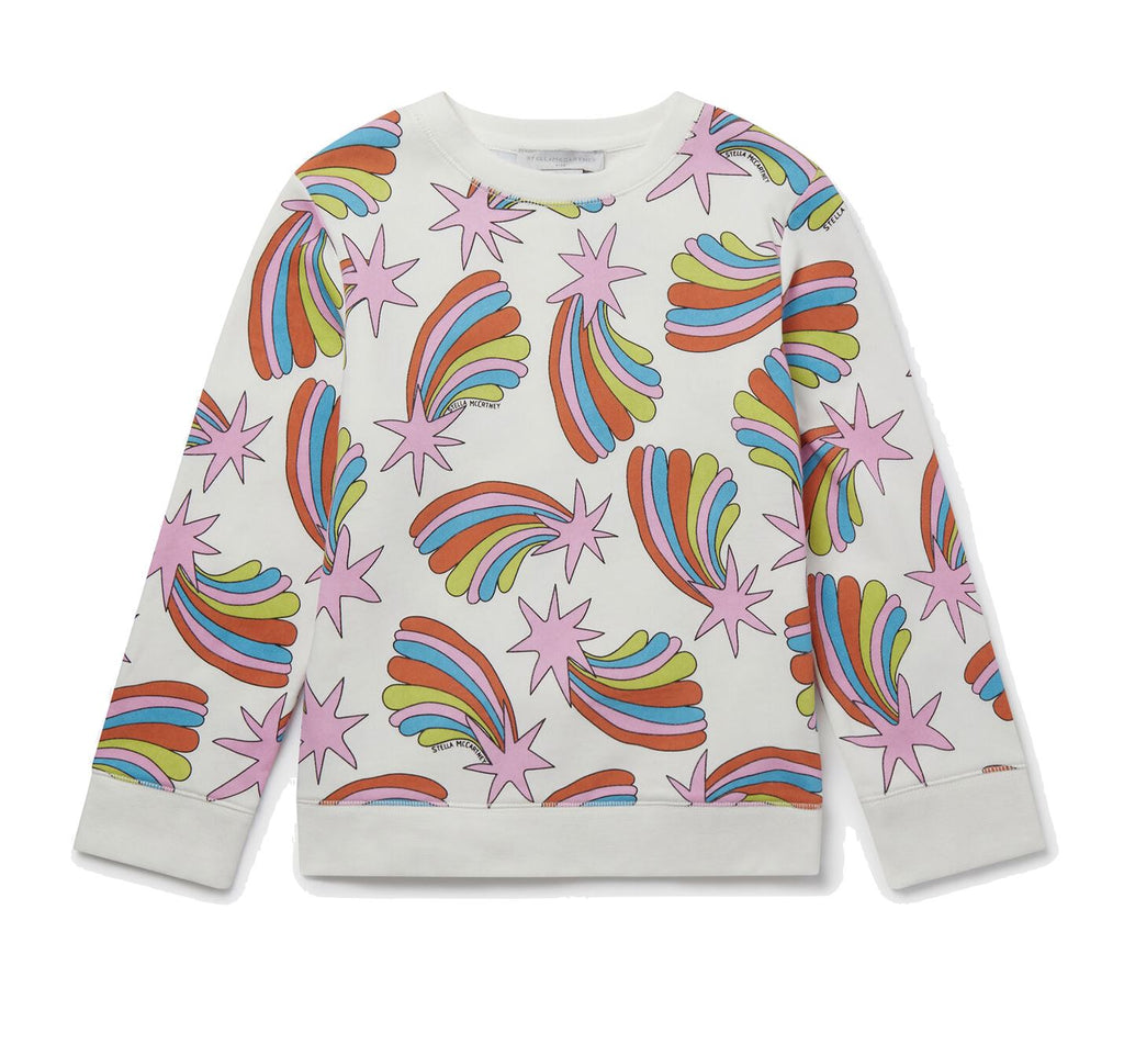 Stella McCartney Kids Shooting Stars Printed Sweatshirt sweatshirt Stella McCartney Kids 