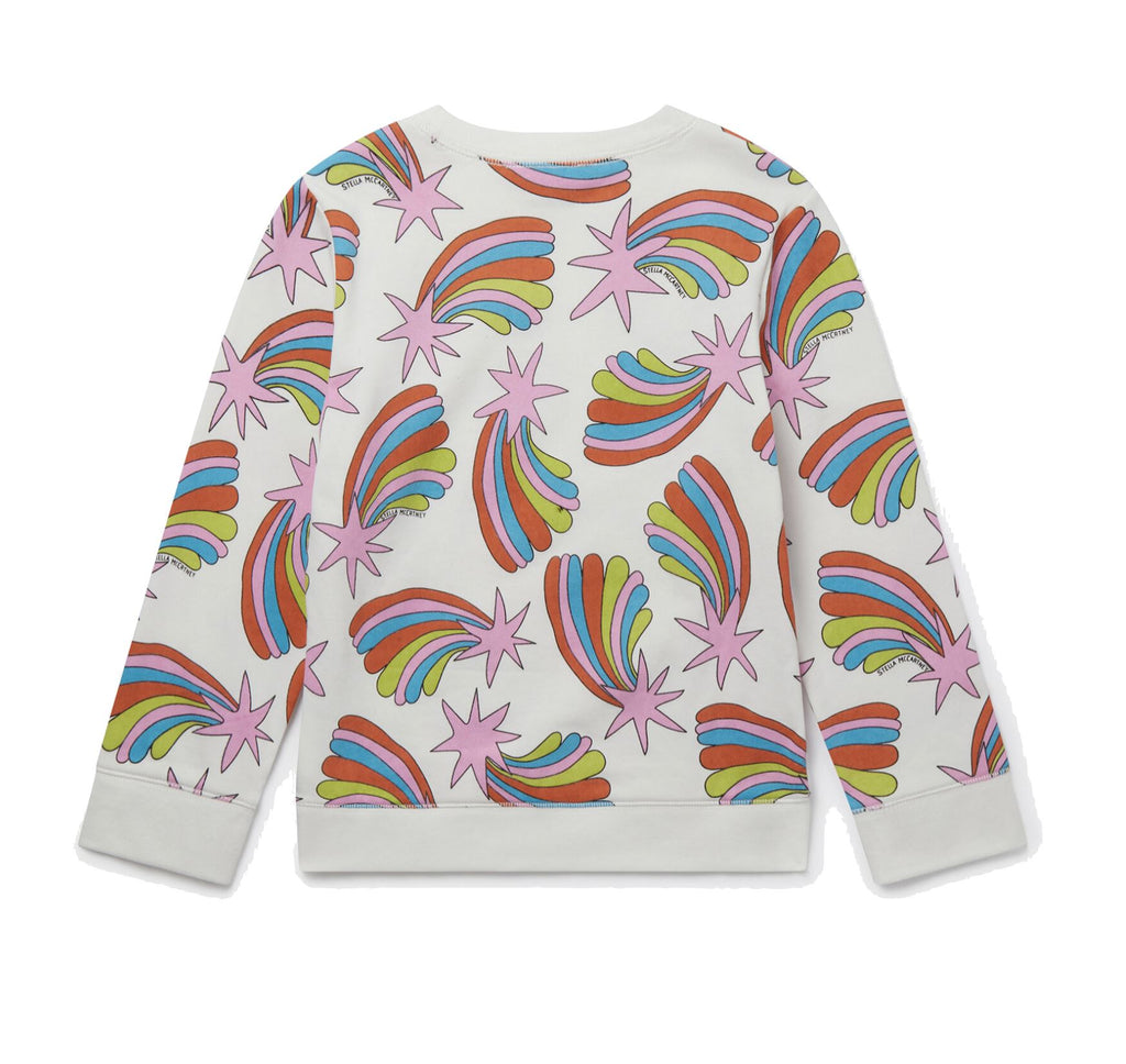 Stella McCartney Kids Shooting Stars Printed Sweatshirt sweatshirt Stella McCartney Kids 