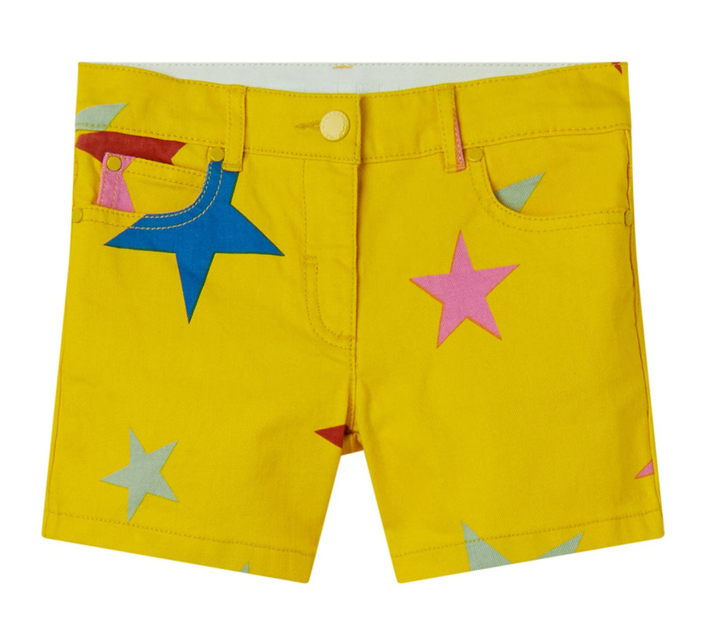 Stella McCartney Kids Shorts With Multicolors Stars Shorts Stella McCartney Kids 