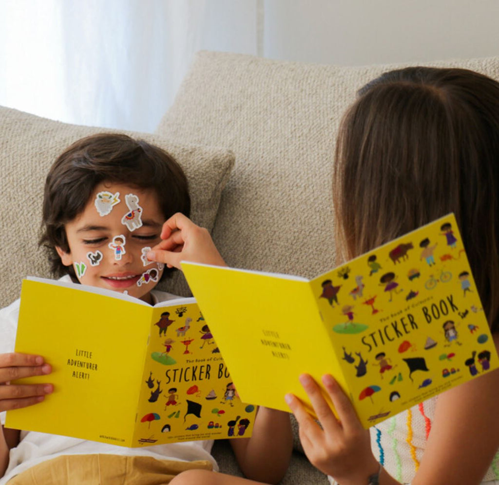 Sticker Book- Summer Activities for Kids sticker Worldwide Buddies 
