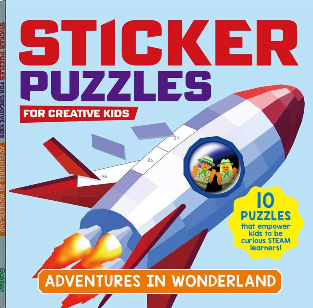 Sticker Puzzles; Adventures in Wonderland Books Simon & Schuster 