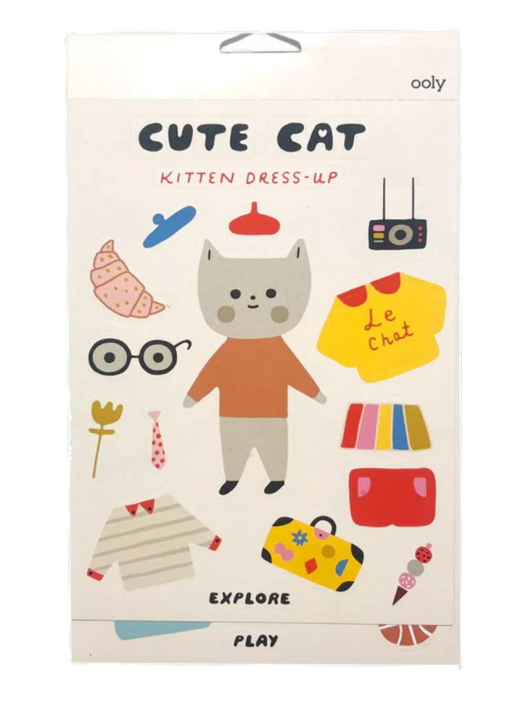 Stickiville Sticker Book - Dress Up Cats Sticker OOLY 