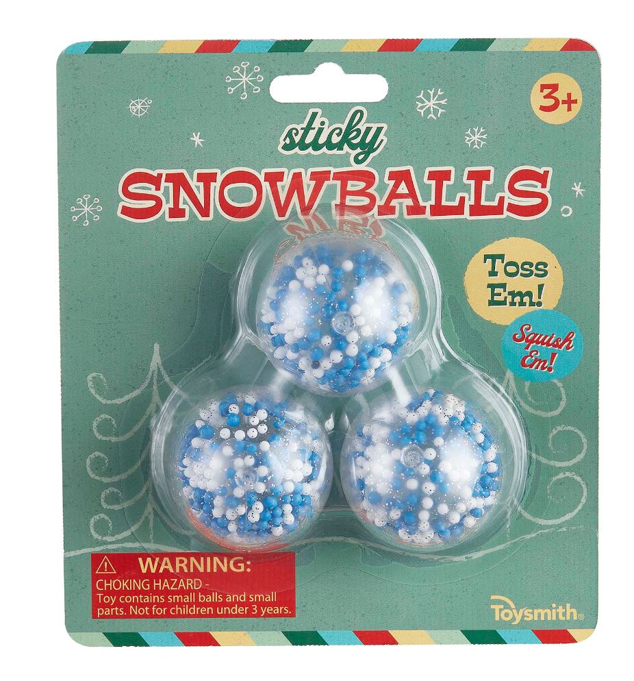 Sticky Snowballs Toys Toysmith 