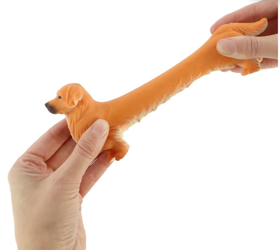 Stretchy Golden Retriever Toys Keycraft 