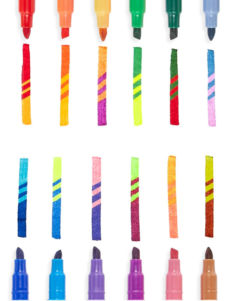 Switch-eroo! Color Changing Markers-Set of 12 markers OOLY 