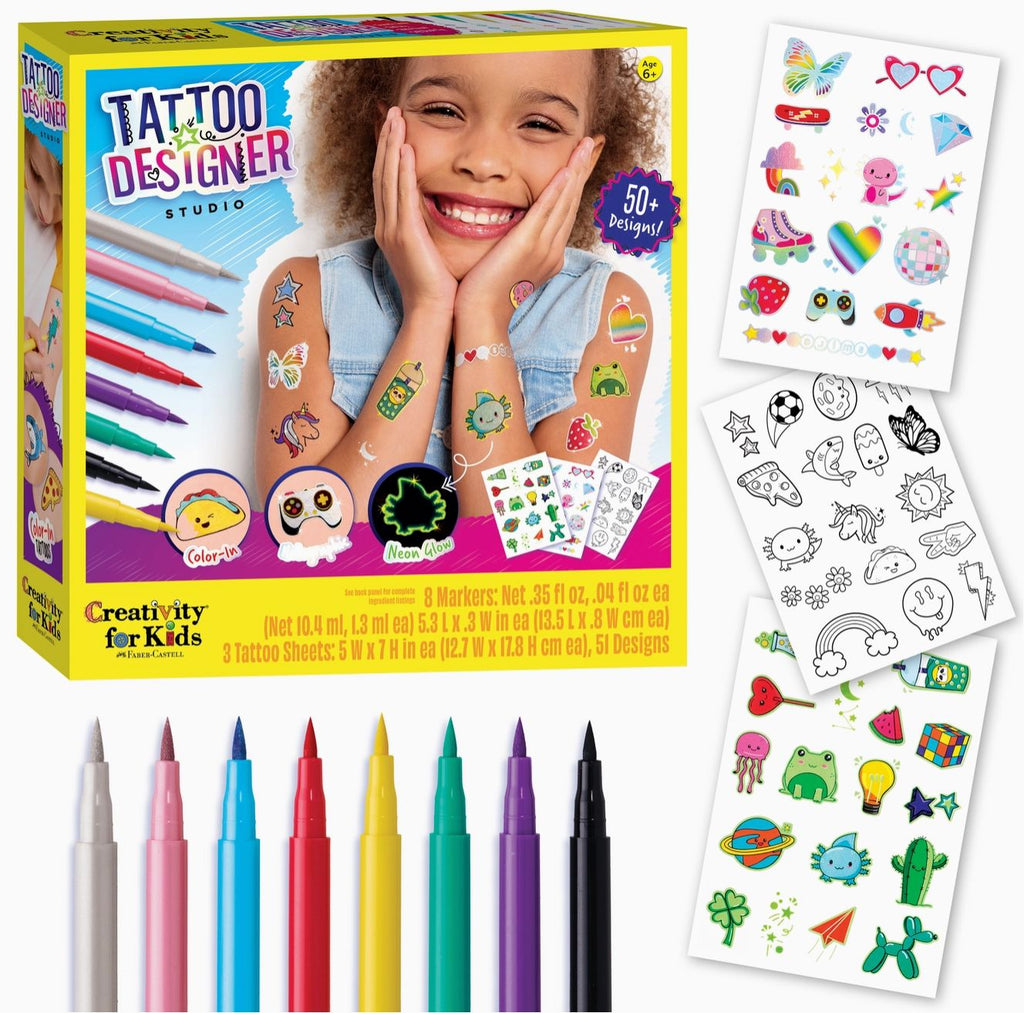 Tattoo Designer Studio Craft Kit Arts & Crafts Faber Castell 