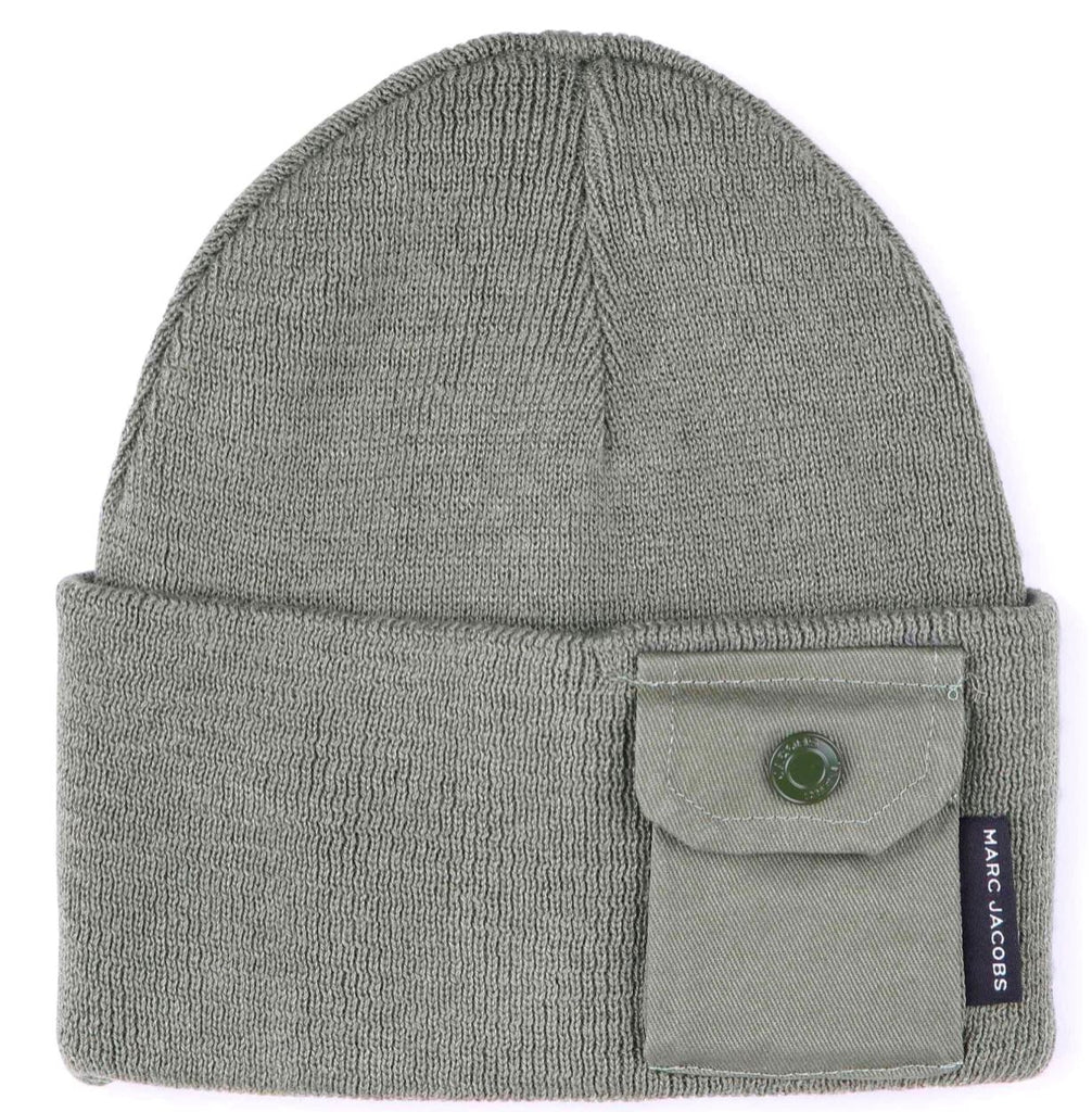 The Marc Jacobs Beanie In Winter Green Accessories The Marc Jacobs 