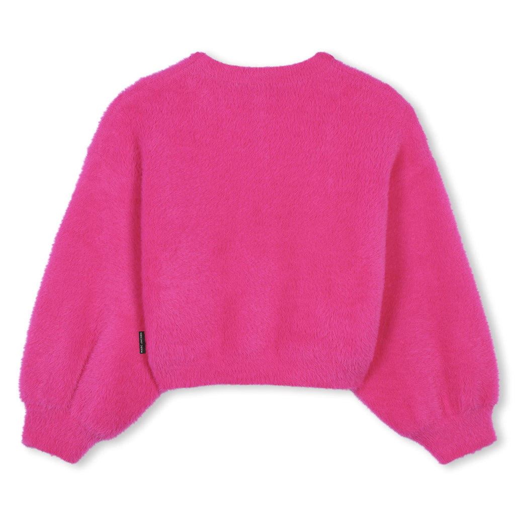 The Marc Jacobs Fuzzy Pink Pullover sweater The Marc Jacobs 