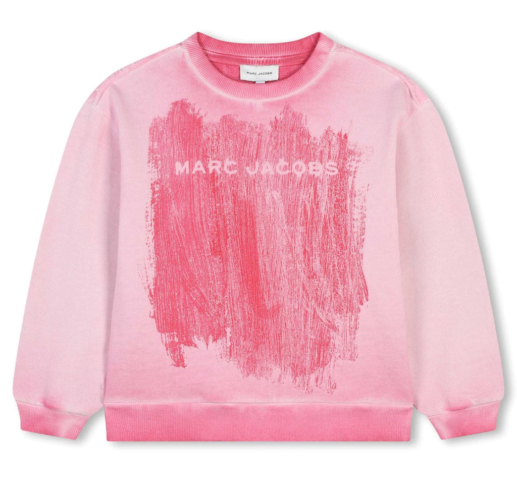 The Marc Jacobs Sweatshirt In Fuchsia Tops The Marc Jacobs 