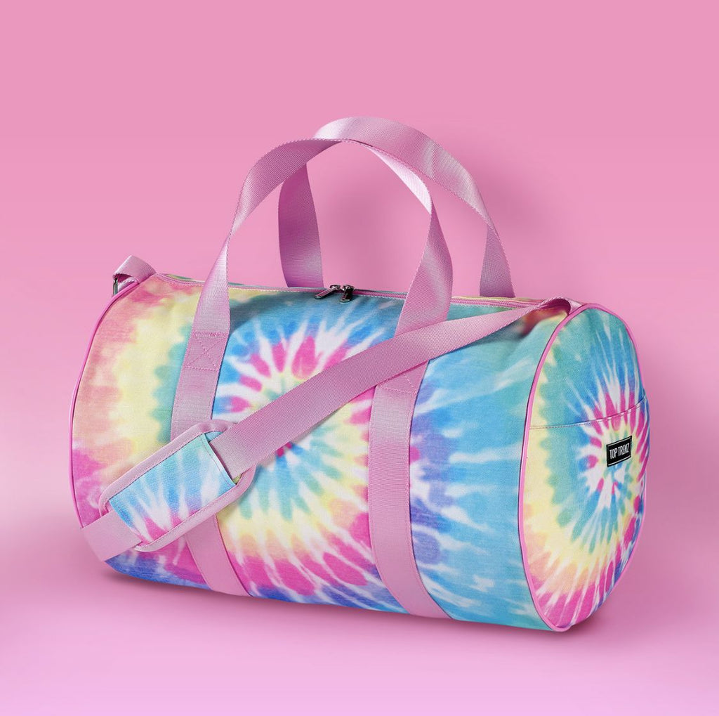 Tie-Dye Delight Duffle Bag Accessories Top Trenz 