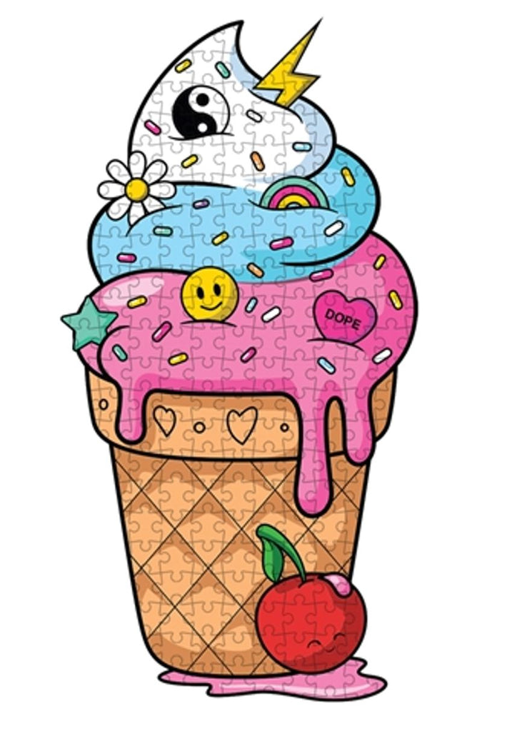 Totally Chill Puzzles - Ice Cream Cone puzzle Top Trenz 