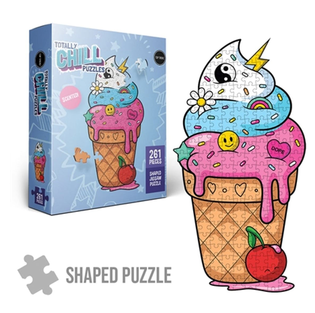 Totally Chill Puzzles - Ice Cream Cone puzzle Top Trenz 