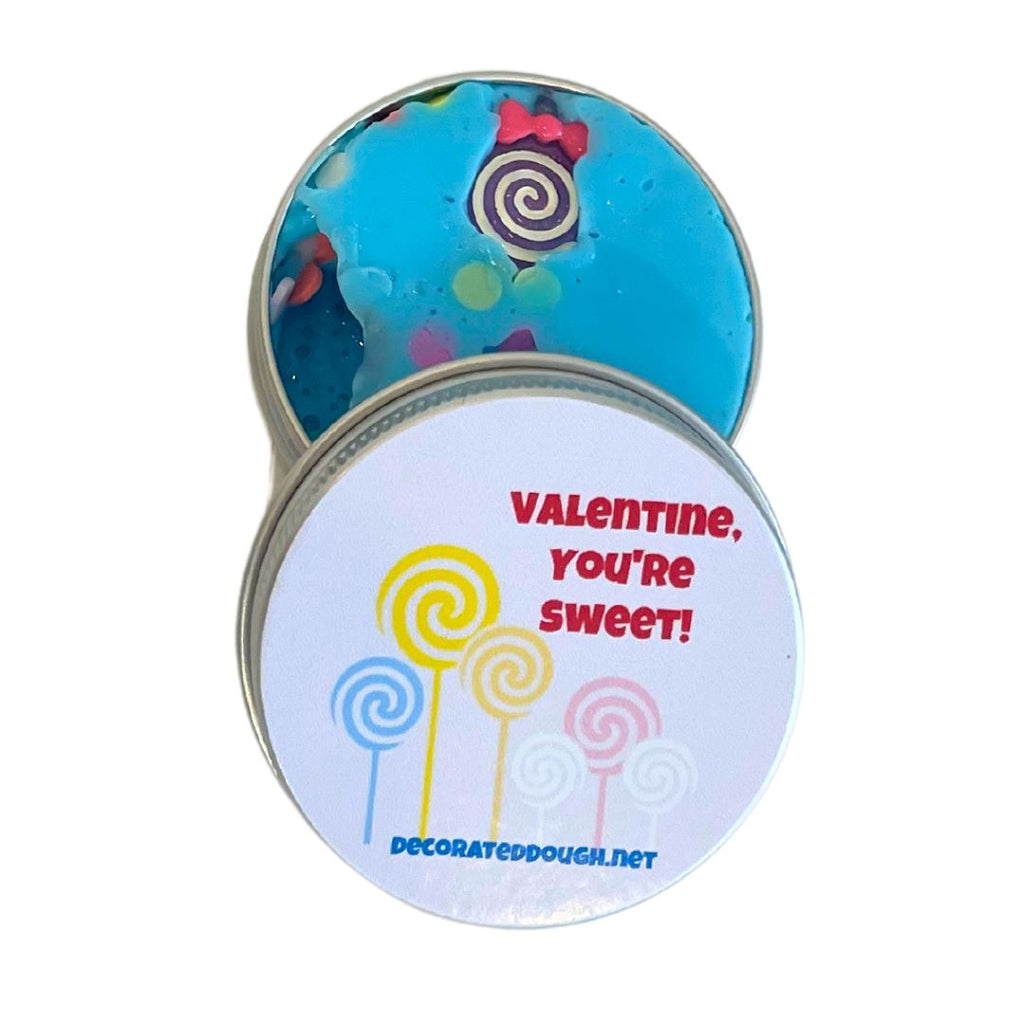 Valentines Mini Candy Slime Slime Decorated Dough 