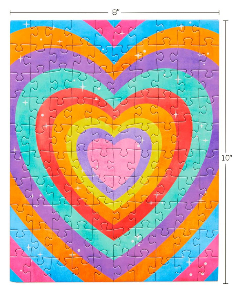 Velvet Heart 100 Piece Puzzle puzzle WerkShoppe 