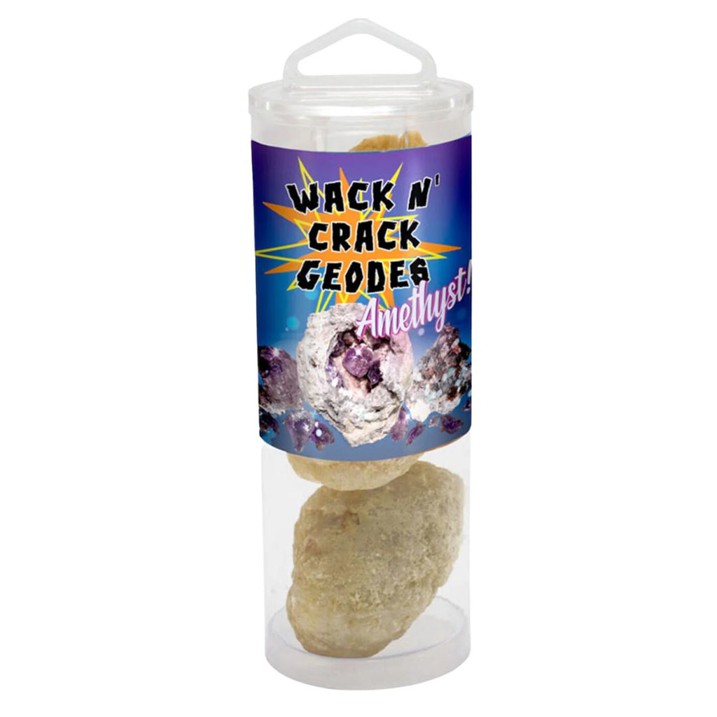 Wack N Crack Amethyst Geode Toys Channel Craft 