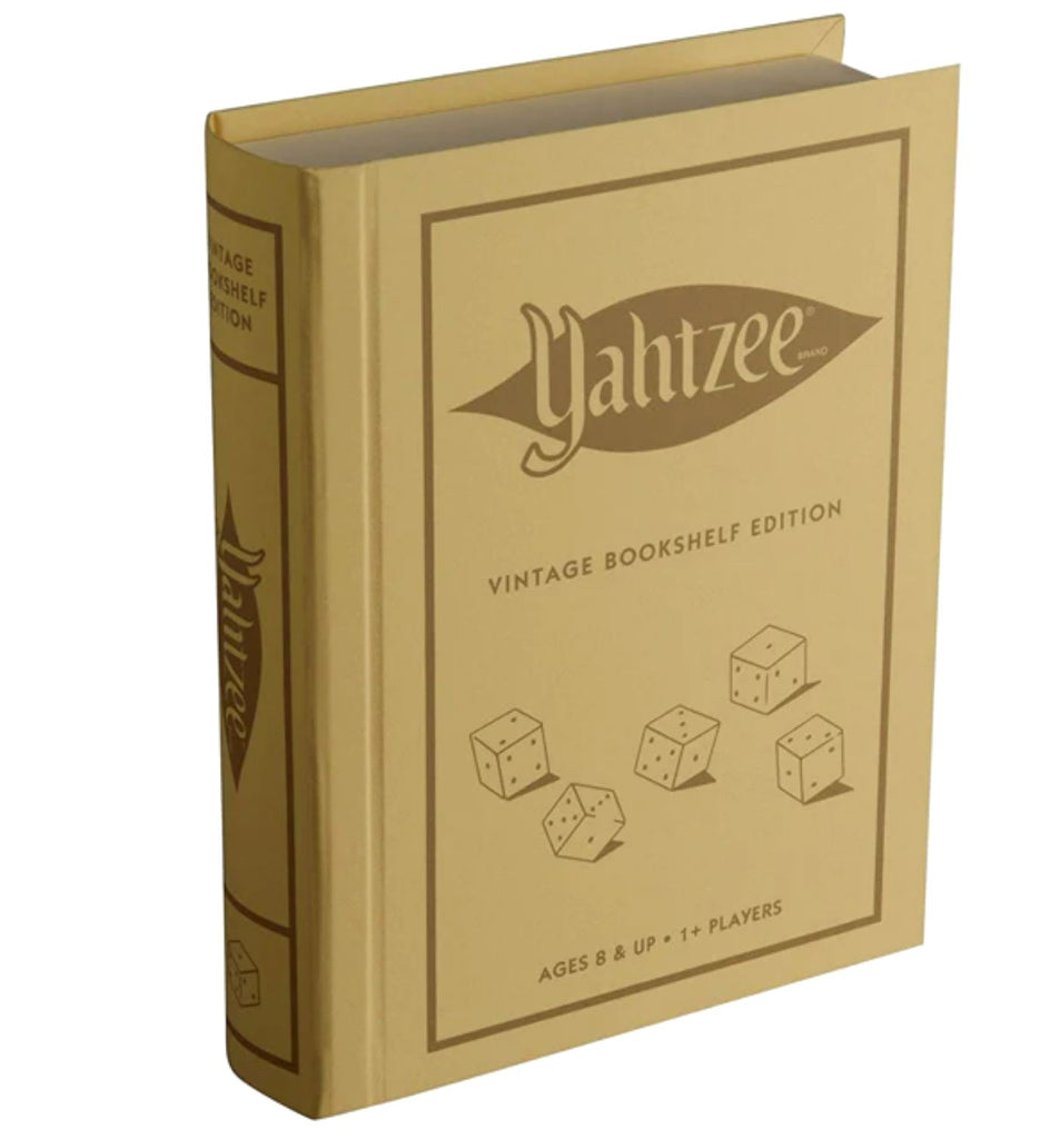 Yahtzee Vintage Bookshelf Edition Games WS Game Company 