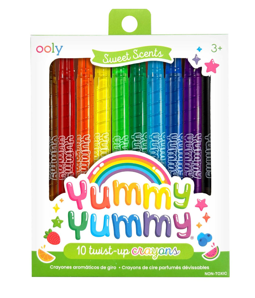 Yummy Yummy Scented Twist Up Crayons Arts & Crafts OOLY 