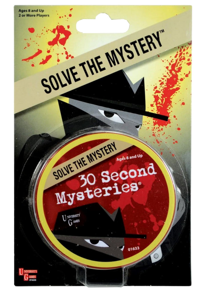 30 Second Mysteries Games University Games 