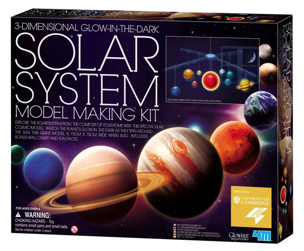 3D Glow Solar Syst Model Kit Toys Toysmith 