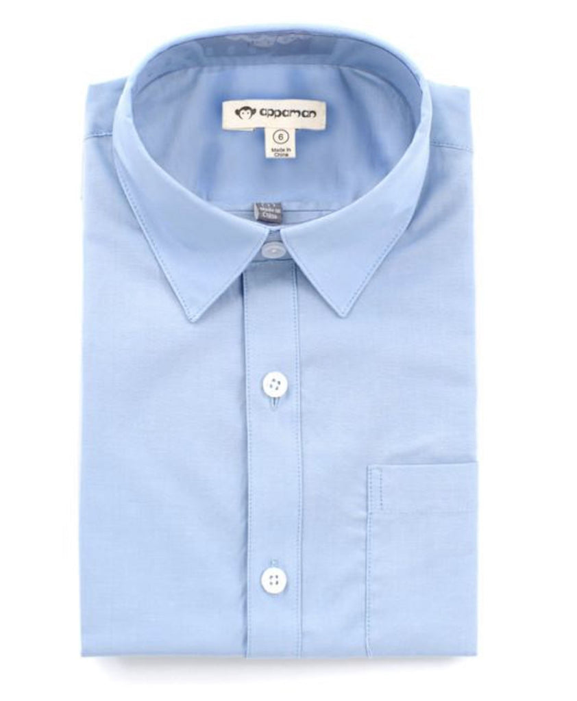 APPAMAN'S BLUE STANDARD SHIRT Shirts Appaman 