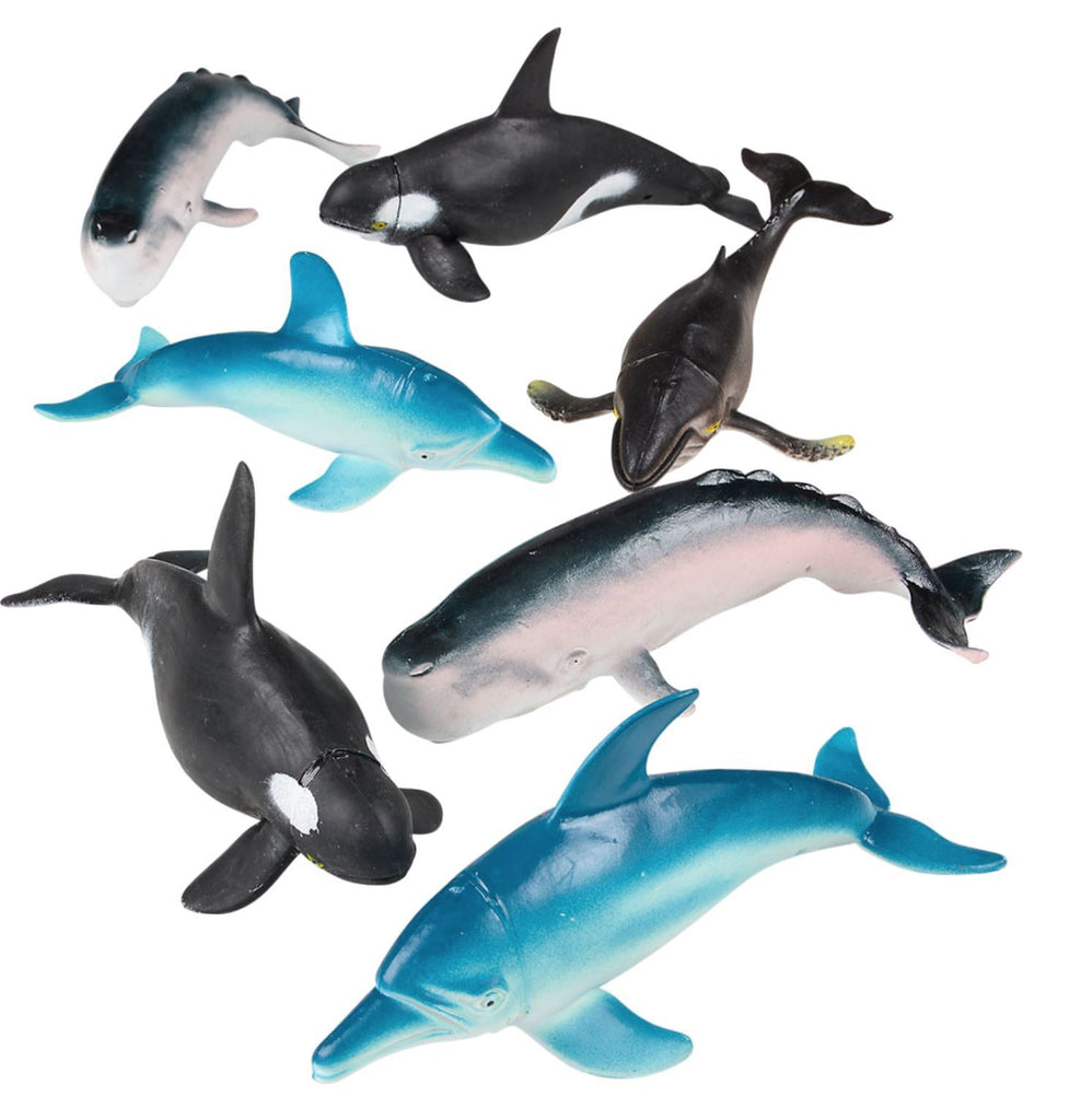 BAG OF WHALES & DOLPHINS Fun! Swoop 