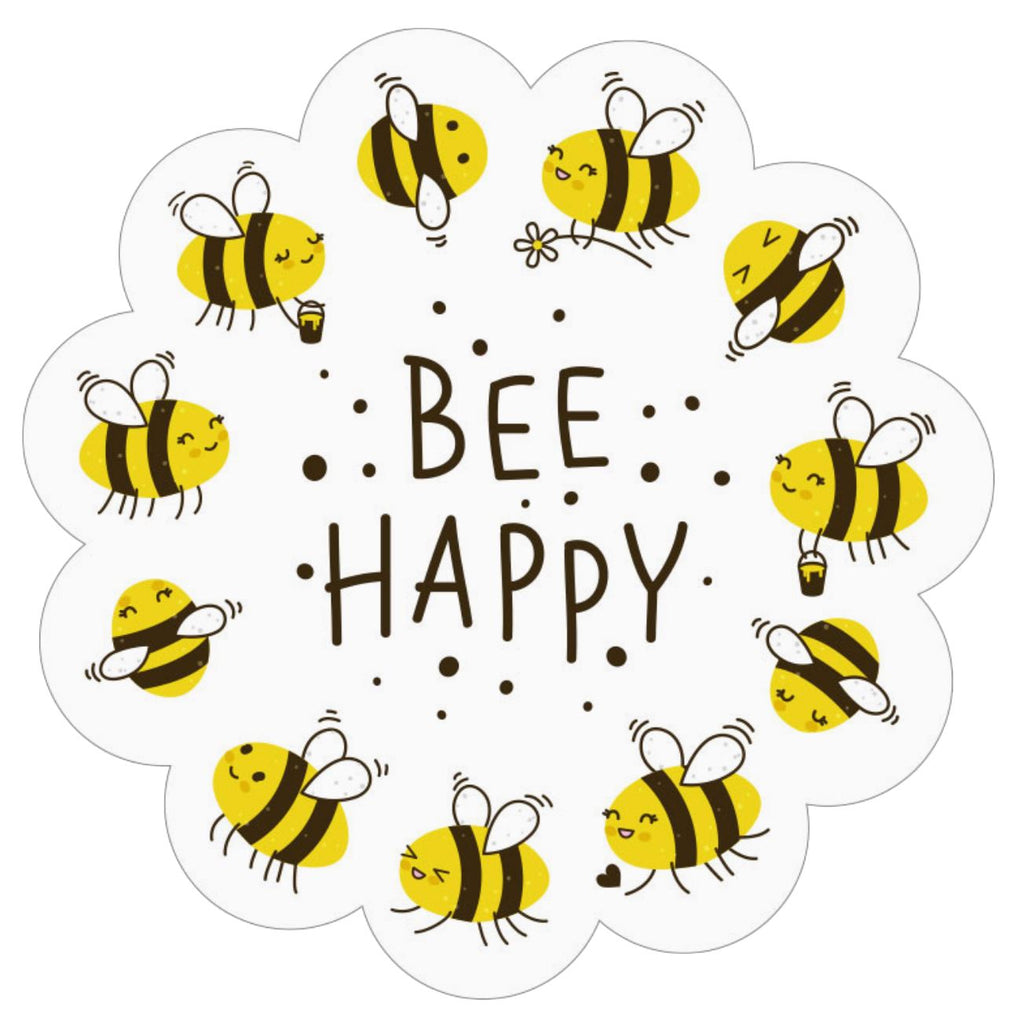 Bee Happy Vinyl Sticker Fun! Paper House Productions 