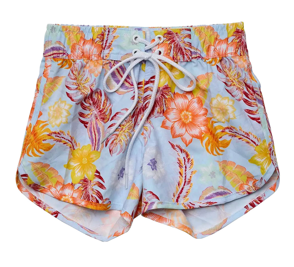 Boho Tropical Girls Board Shorts Shorts Snapper Rock Swimwear 