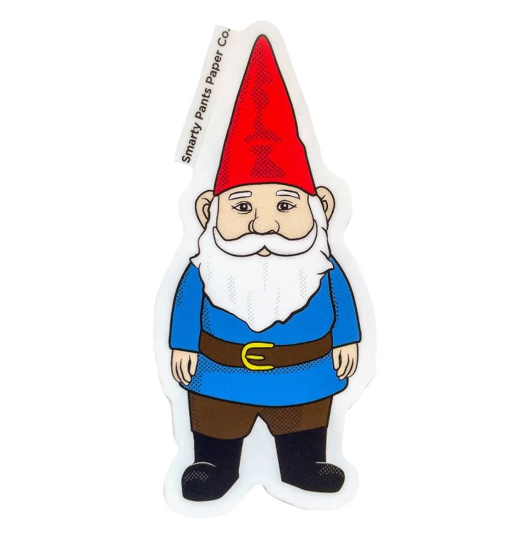 Garden Gnome Sticker sticker Smarty Pants Paper 