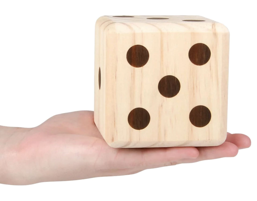 Jumbo Wooden Yard Dice Games The Toy Network 