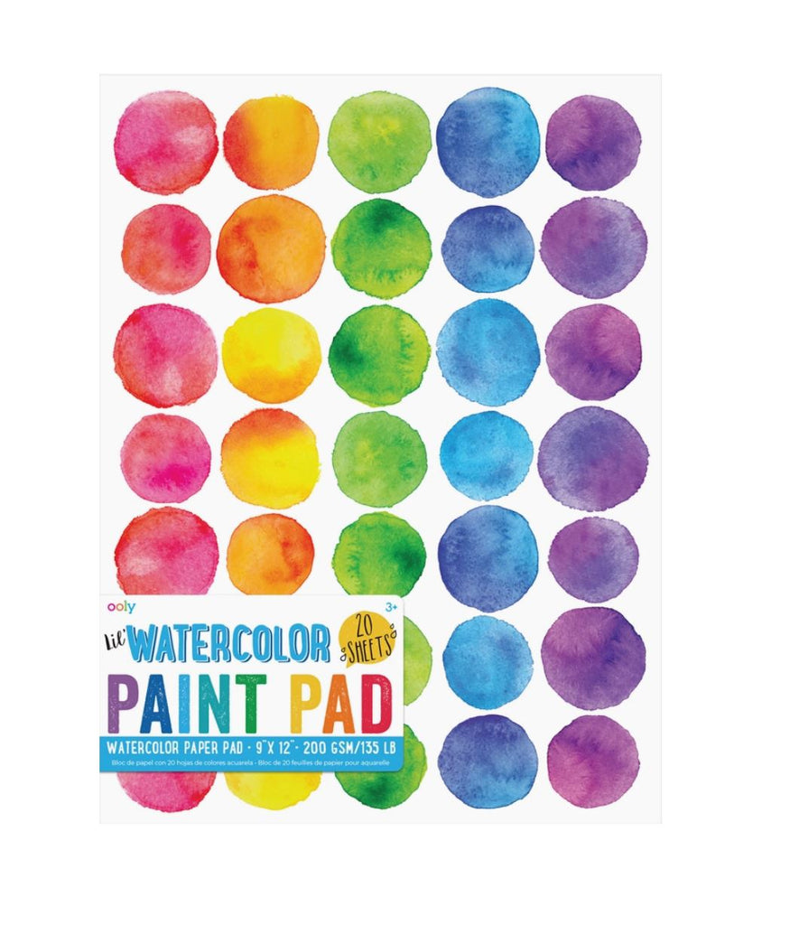 Lil' Watercolor Paint Pad Arts & Crafts OOLY 