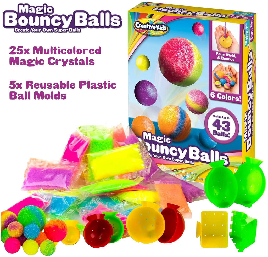 Magic Bouncy Balls Create Your Own Power Balls Arts & Crafts Creative Kids 