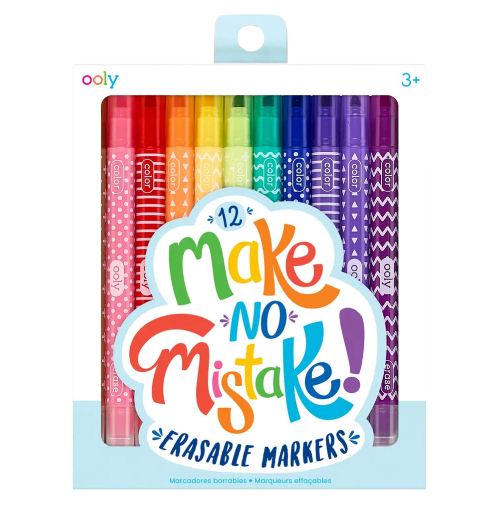 Make No Mistake Erasable Markers Arts & Crafts OOLY 