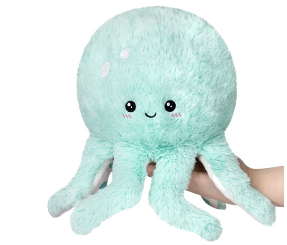 Mini Squishable Mint Octopus Plush Squishable 