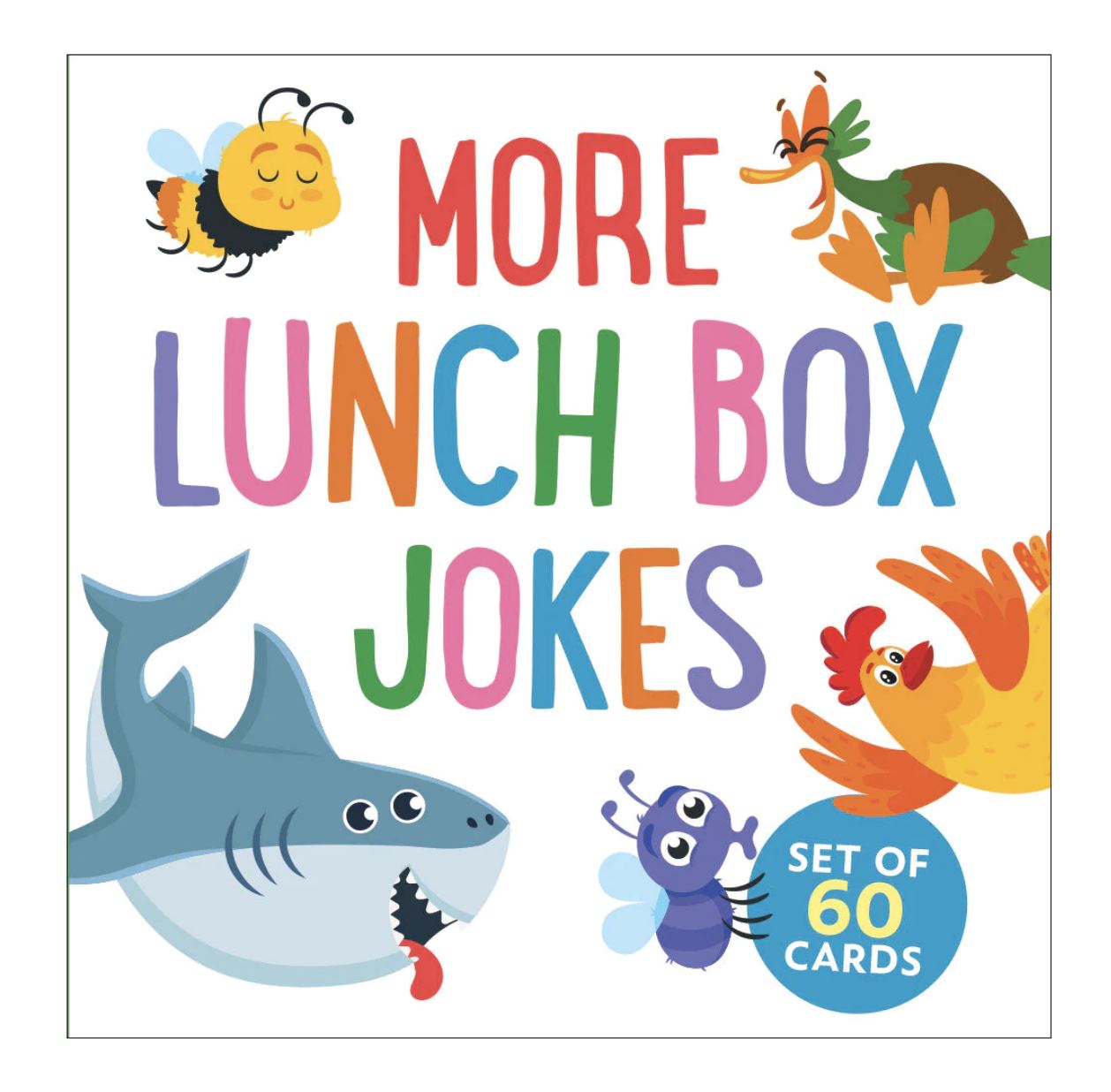  60 Pack Lunch Box Notes for Kids with Riddles and Puns