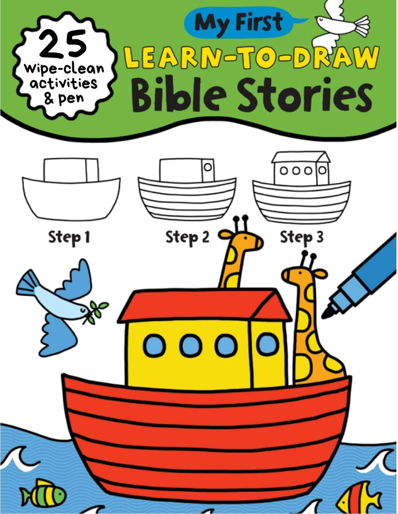 My First Learn To Draw: Bible Stories books Source Books 