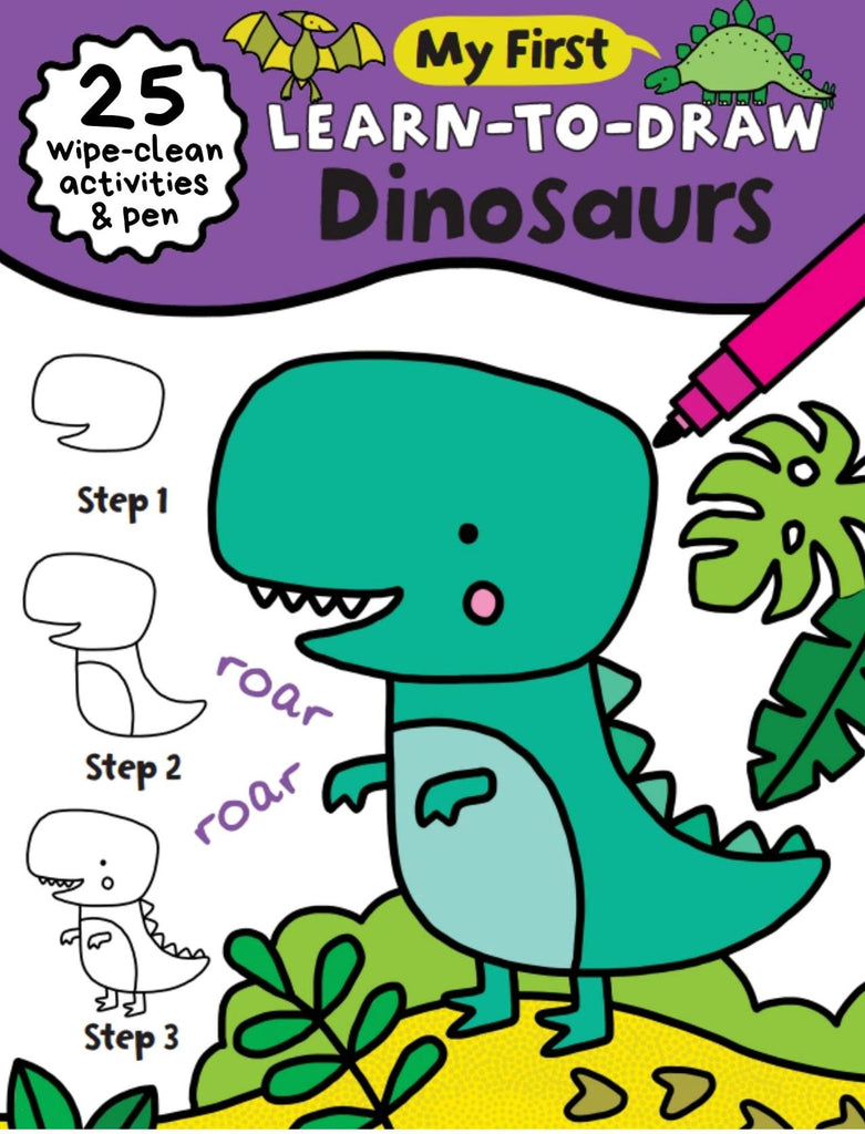 My First Learn To Draw: Dinosaurs books Sourcebooks 