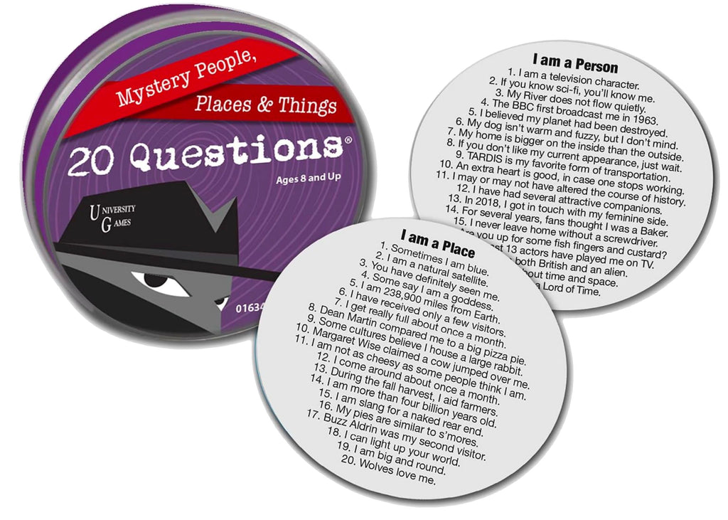 Mystery 20 Questions Games University Games 