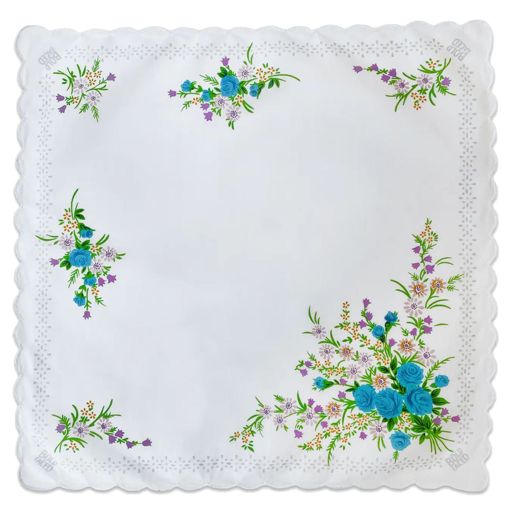 Plain Floral Handkerchief Fun! Boldfaced Goods 